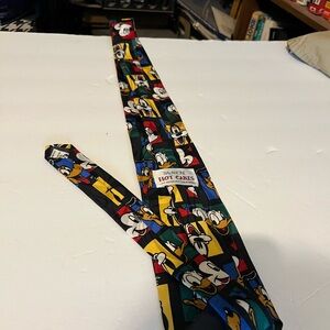 Donald Duck Cartoon Necktie